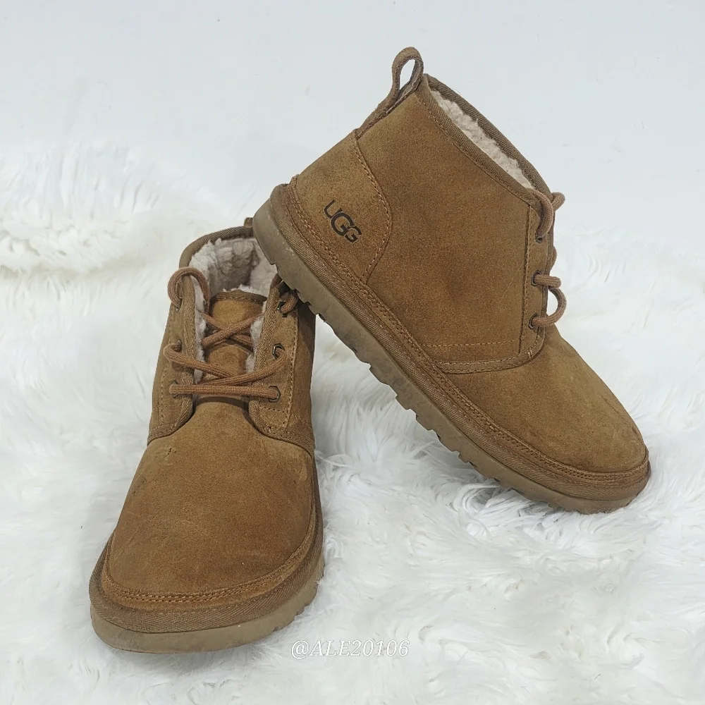 UGG Neumel boots men brown suede size 11